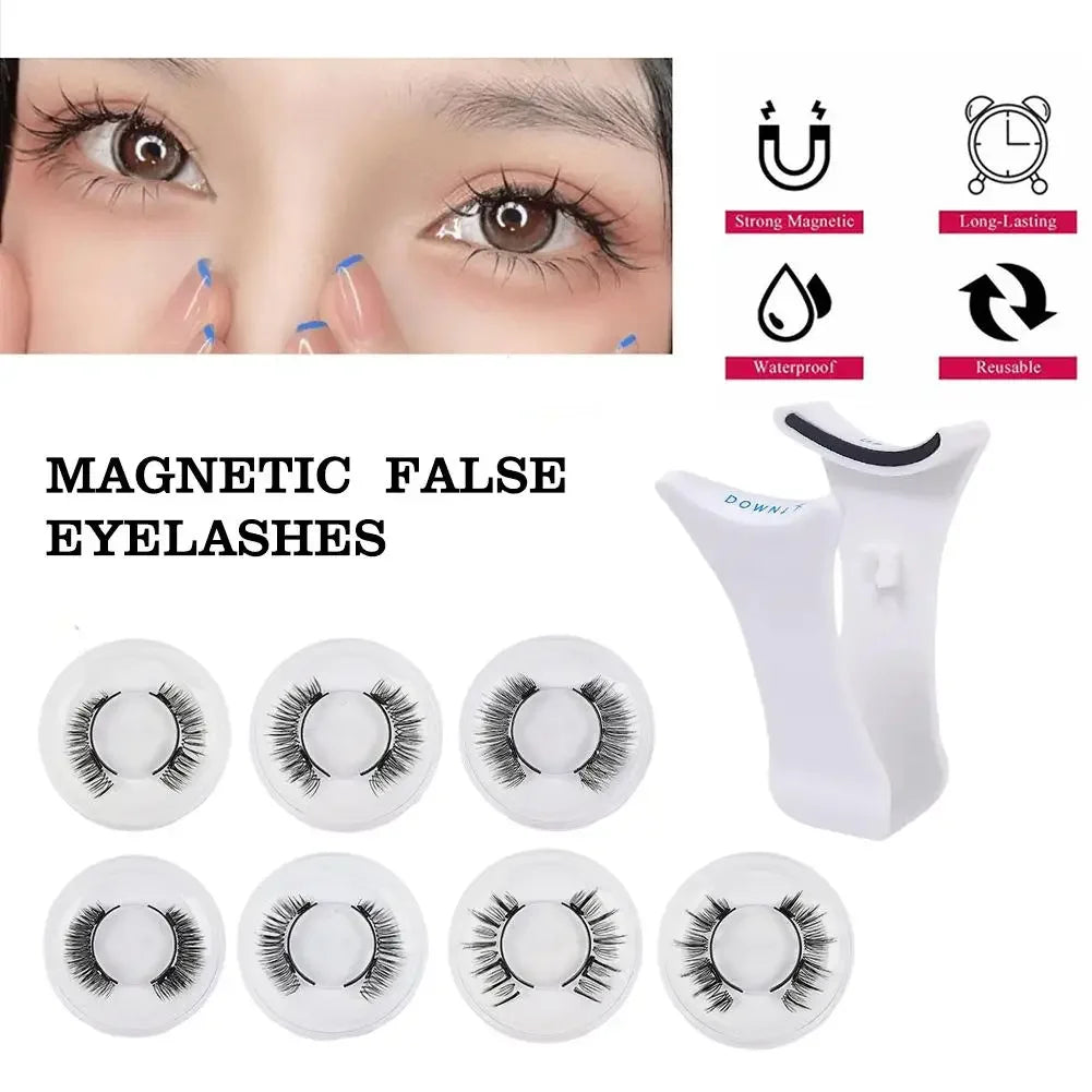 3D Magnetic Eyelashes Natural Curl