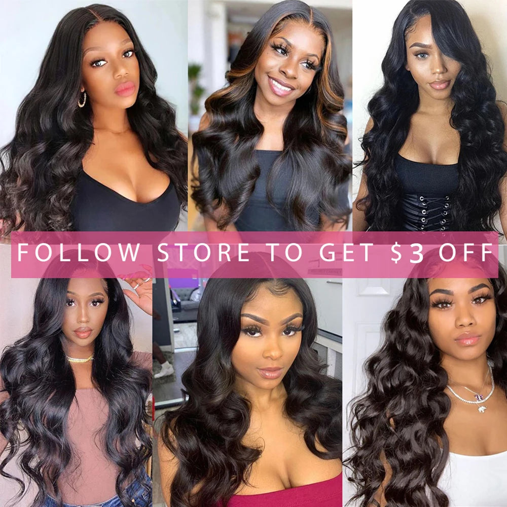 Body Wave Bundles With Closure Brazilian Hair