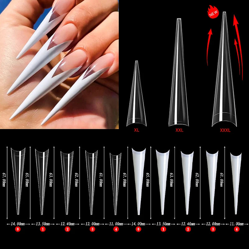 Super Long Sharp Acrylic  Nail