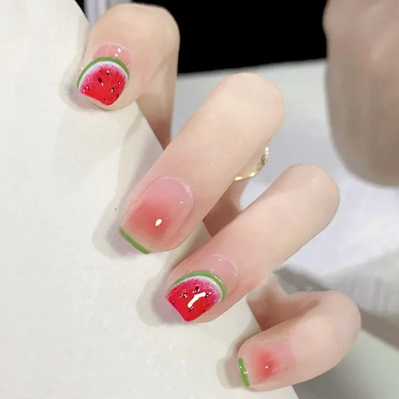 Cute and Playful Fake Nails