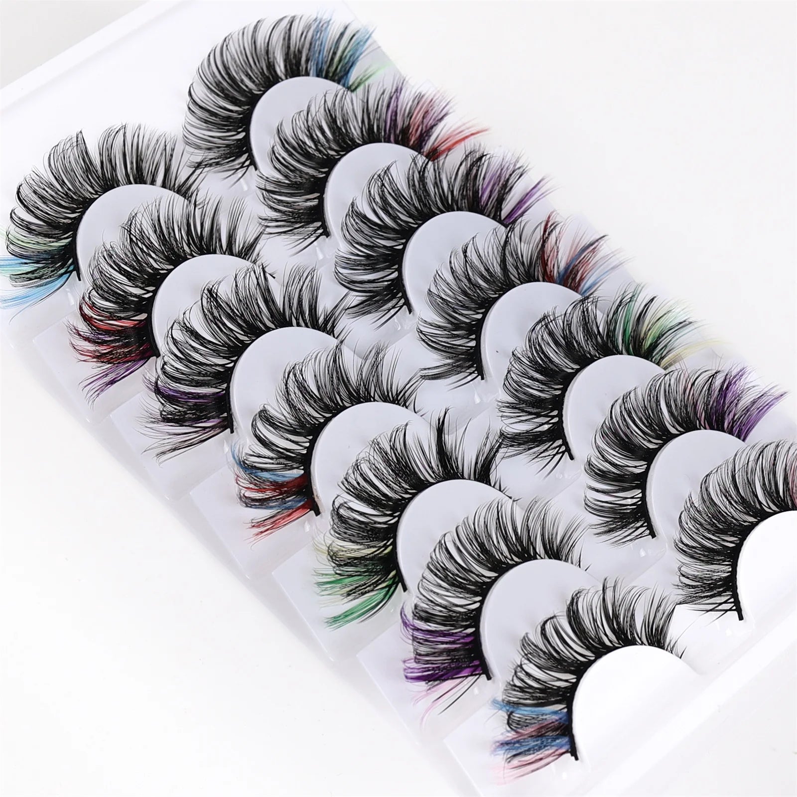 Colorful False Eyelashes