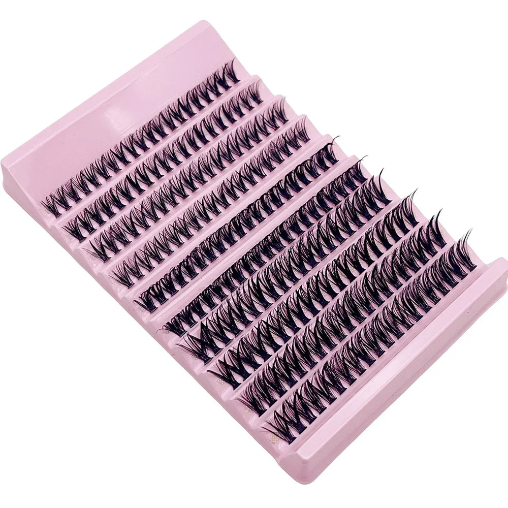 Cluster Natural Look Mixed Tray DIY Eyelash Extension