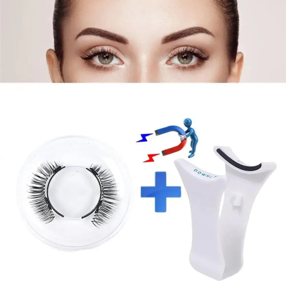 3D Magnetic Eyelashes Natural Curl